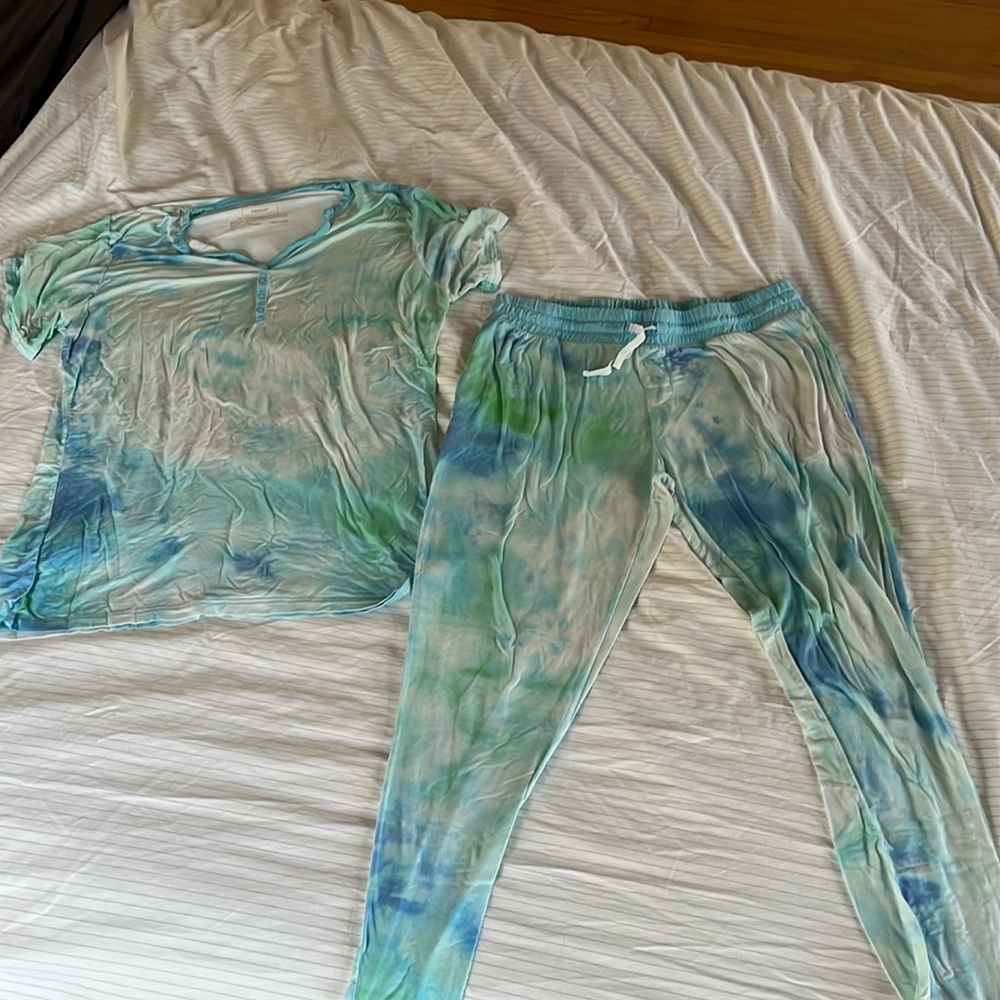 Little Sleepies tide pool pajama set M